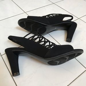 Impo Stretch Black 7 M Evening sandals